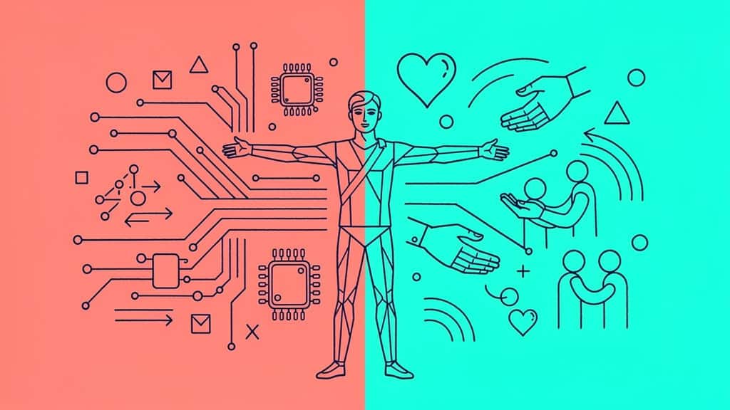 Człowiek w pętli: Jak zachować balans między technologią a empatią?