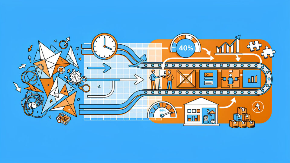 Case Study Mergano: Jak skróciliśmy czas realizacji zamówienia o 40% dzięki Lean